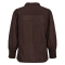 Nümph Skjorte - NuSalvie Shirt - Black Coffee