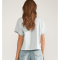 N�mph T-Shirt - NuSeanne Oversize T-Shirt - Placid Blue