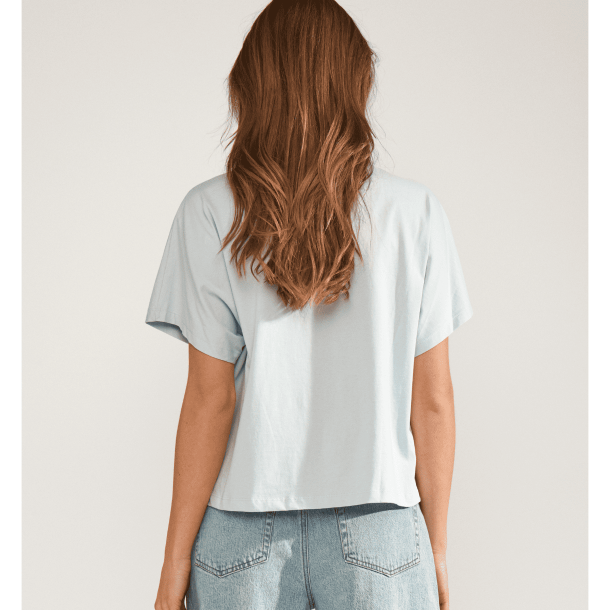 N�mph T-Shirt - NuSeanne Oversize T-Shirt - Placid Blue