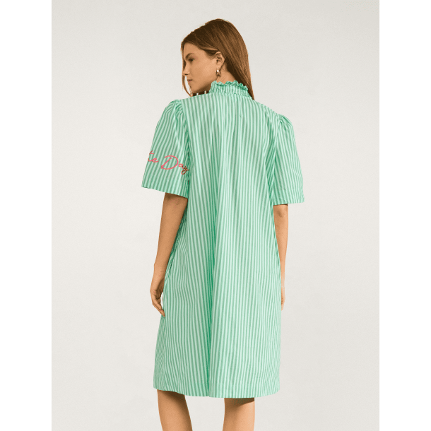 N�mph Kjole - NuSeanne Dress - Absinthe Green 36