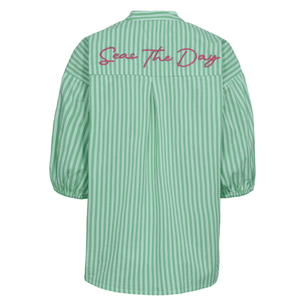 N�mph Skjorte - NuSeanne Shirt - Absinthe Green