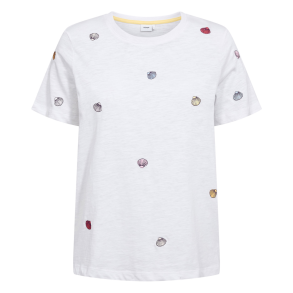 N�mph T-Shirt - NuShellpa T-Shirt - Bright White