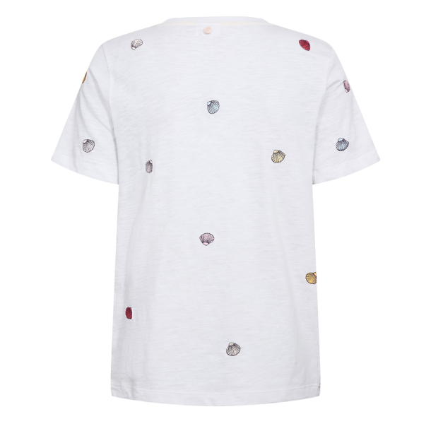 N�mph T-Shirt - NuShellpa T-Shirt - Bright White