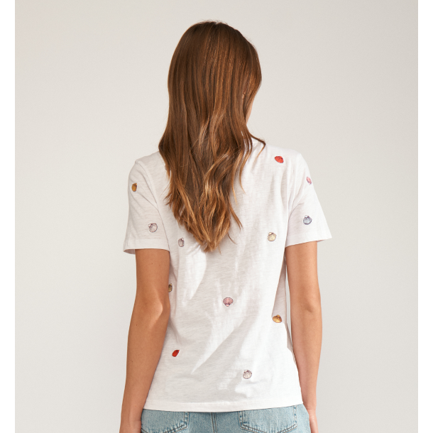 N�mph T-Shirt - NuShellpa T-Shirt - Bright White