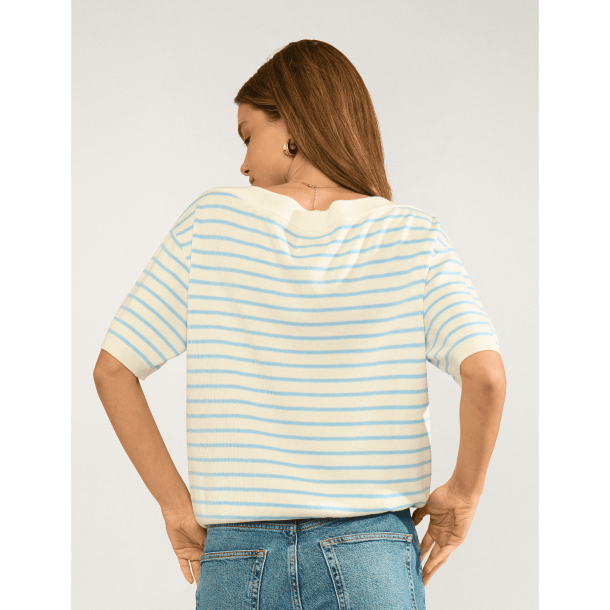 N�mph Strik - NuSillio Pullover - Placid Blue