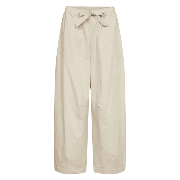 N�mph Bukser - NuSunna Cropped Pants - Whitecap Gray