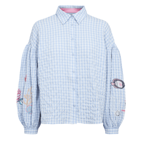 N�mph Skjorte - NuSurfer Shirt - Placid Blue