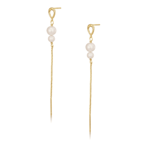 Alura Copenhagen �reringe - Ocean Earstud 25 - Forgyldt