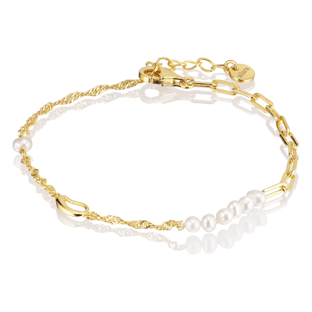 Alura Copenhagen Armb�nd - Ocean Bracelet 04 - Forgyldt