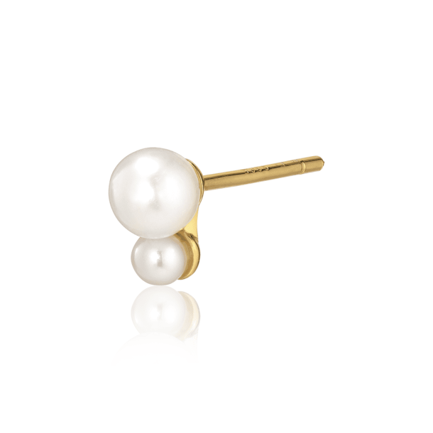 Alura Copenhagen �reringe - Ocean Earstud 09 - Forgyldt