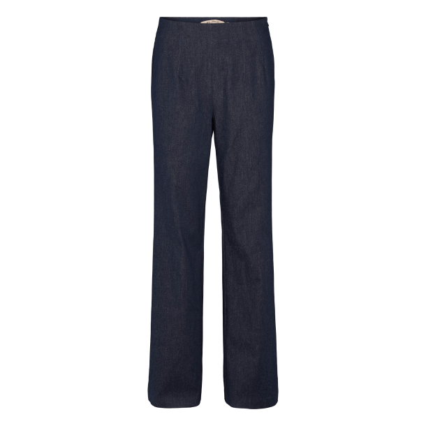 Rue de Femme Bukser - RDFOlana Wide Pants - Blue Denim