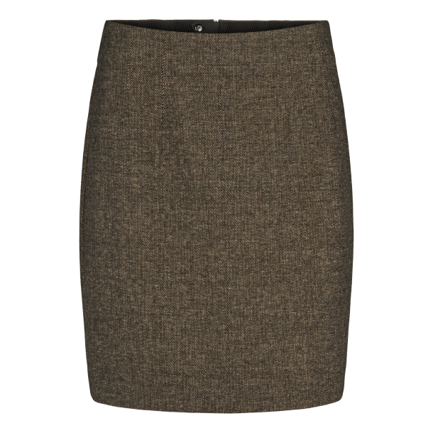 Rue de Femme Nederdel - RDFOlana Skirt - Brown Sugar