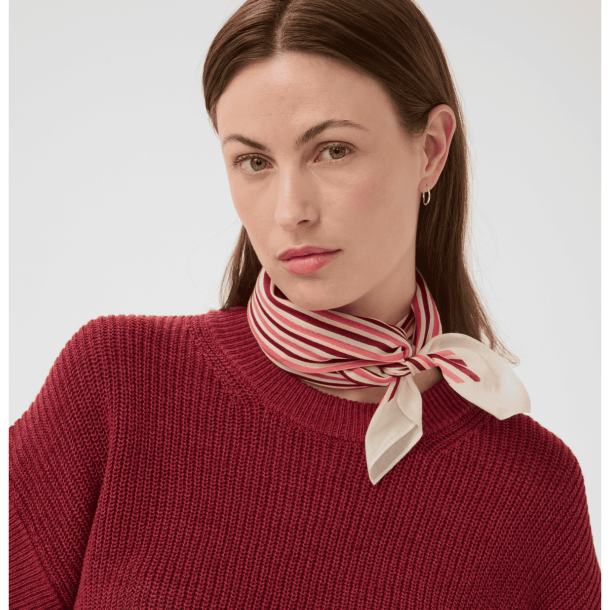 Part Two T�rkl�de - PhiPW Scarf - Peach Blossom Stripe