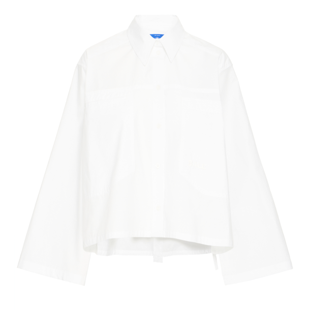 Ball Skjorte - BaPavone Short OZ Shirt - Blanc de Blanc