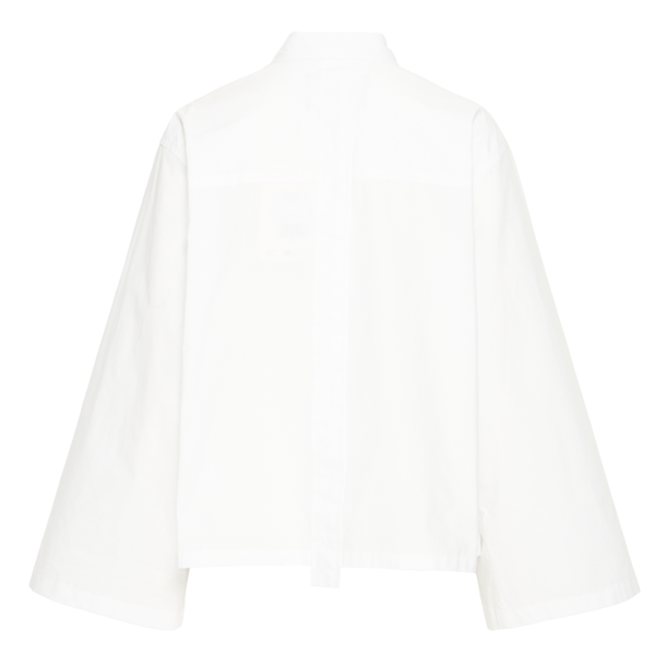 Ball Skjorte - BaPavone Short OZ Shirt - Blanc de Blanc