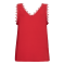 Co'couture Top - PerinCC Lace Singlet - Red