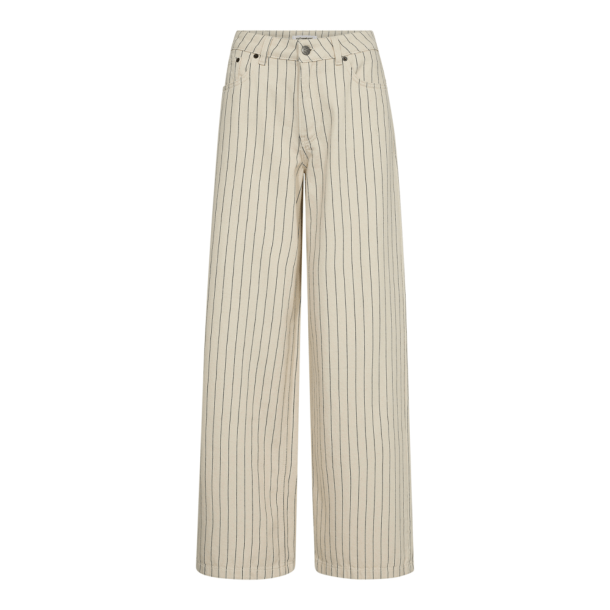 Co'couture Bukser - LightCC Pin Wide Jeans - Bone