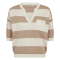 Mos Mosh Top - MMPinna Stripe SS Knit - Doeskin
