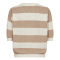 Mos Mosh Top - MMPinna Stripe SS Knit - Doeskin