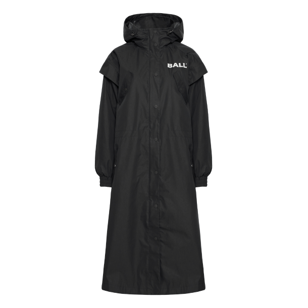 Ball Frakke - BaPioggia Coat - Black