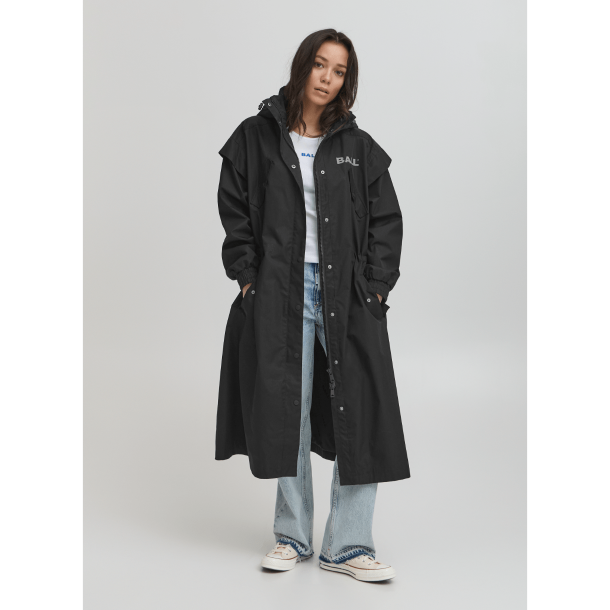 Ball Frakke - BaPioggia Coat - Black