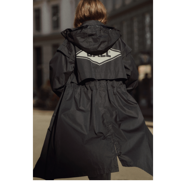 Ball Frakke - BaPioggia Coat - Black