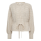 Co'couture Strik - RowCC Pointelle Tie Cardigan - Ivory