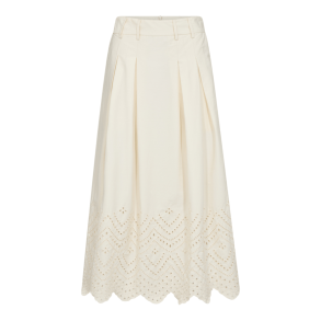 Co'couture Nederdel - PoppyCC Anglaise Skirt - Bone