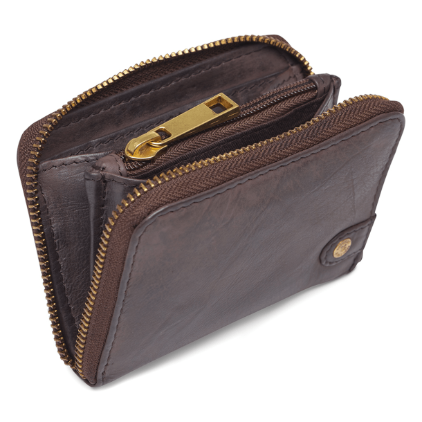 Depeche Pung - Purse - Dark Brown