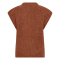 Co'couture Strik - RainaCC Knit Vest - Cognac