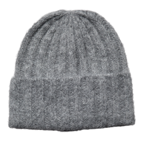 Nümph Hue - NuRegatta Knitted Hat - Medium Grey Melange