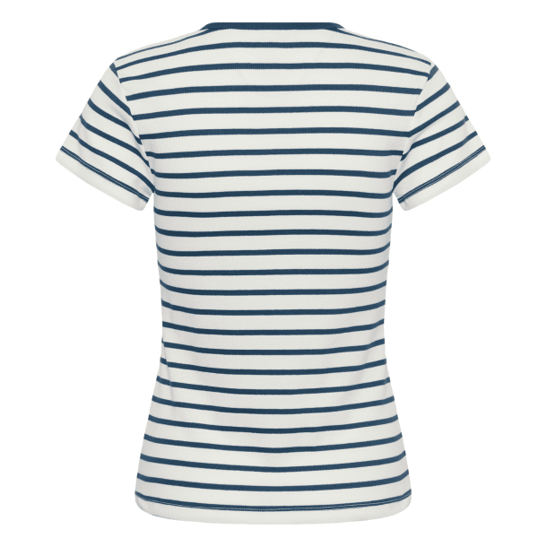 Part Two Bluse - RochellePW T-Shirt - Blue Stripe