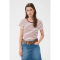 Part Two Bluse - RochellePW T-Shirt - Burnt Russet Stripe