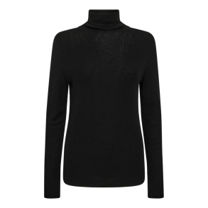 Mos Mosh Strik - MMBouch Roll Neck Knit - Black