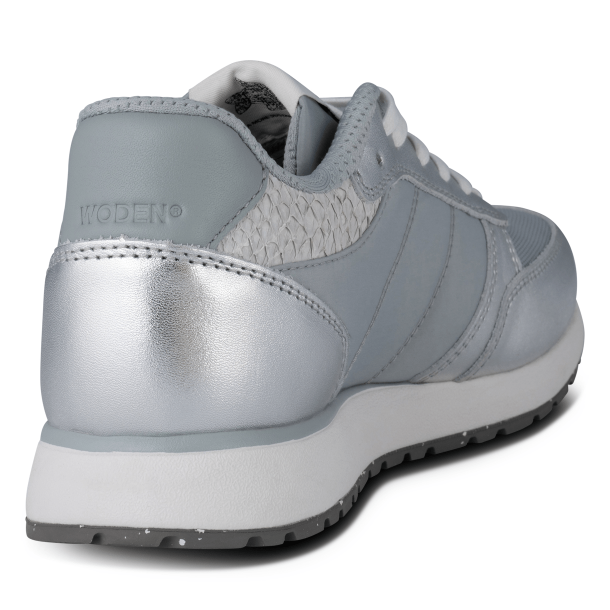 Woden Sneakers - Ronja Metallic - Silver