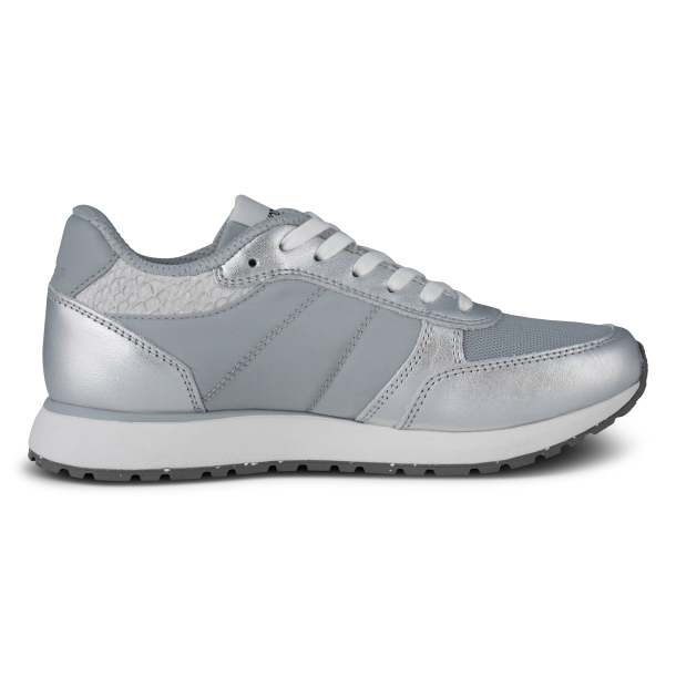 Woden Sneakers - Ronja Metallic - Silver