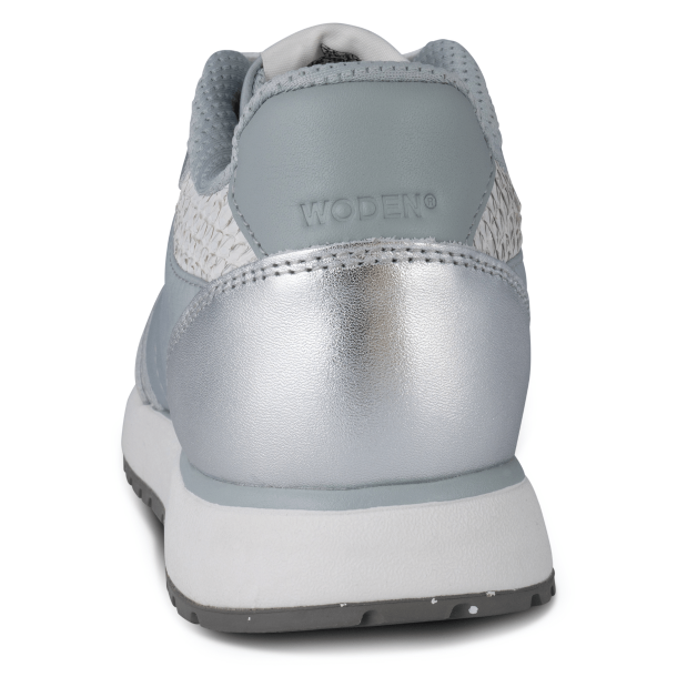 Woden Sneakers - Ronja Metallic - Silver