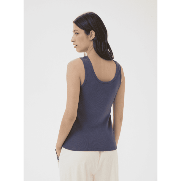 Part Two Top - RoselynPW Top - Blue Indigo