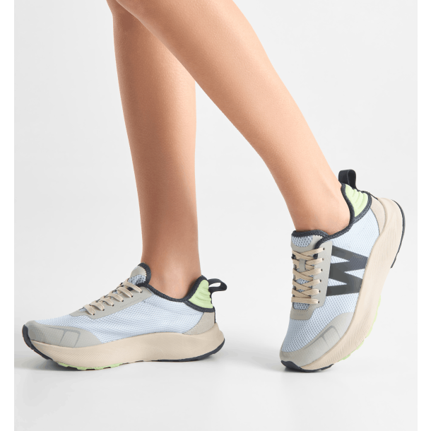 Woden Sneakers - Sabine - Moonstone/Matcha