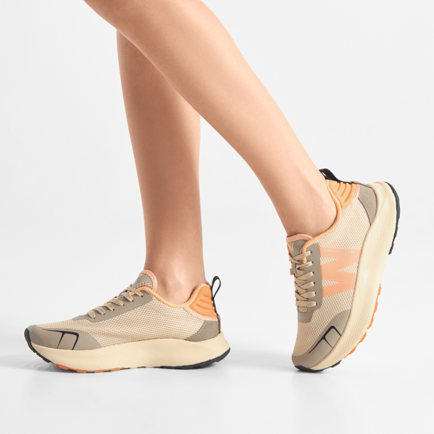 Woden Sneakers - Sabine - Coffee Cream/Tiger
