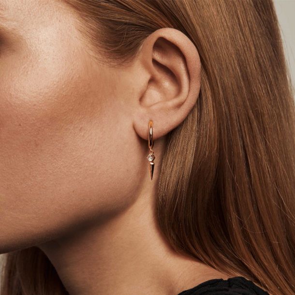 Sparv reringe - Saga Earrings - Forgyldt