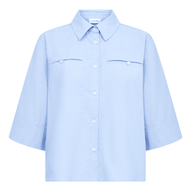 Levet� Room Skjorte - LR-Sage 1 - Sky Blue