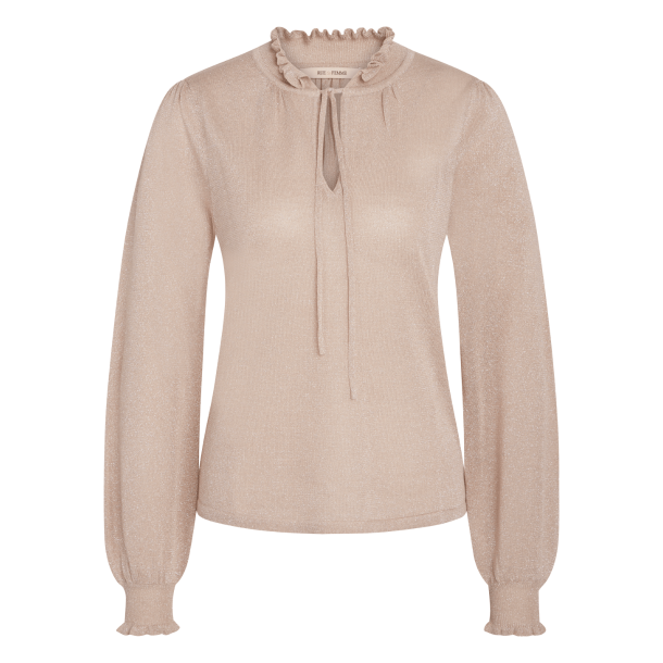 Rue de Femme Bluse - Sally Knit - Pudder