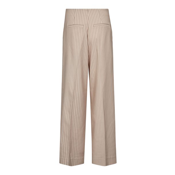 Co'couture Bukser - SalvieCC Pleat Pant - Bone