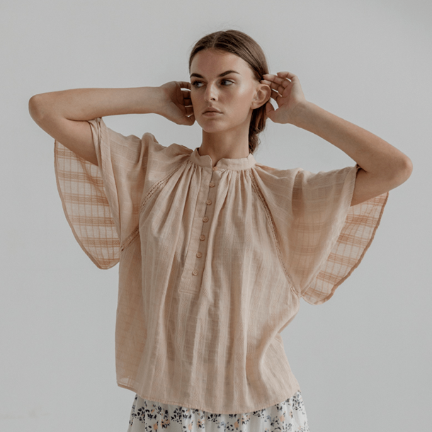 Project AJ117 Bluse - Sandie - Sand