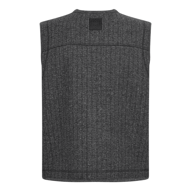 Levet� Room Vest - LR-Sannie 2 - Dark Grey Melange