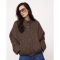 Co'couture Jakke - SachaCC Balloon Jacket - Dark Brown