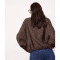 Co'couture Jakke - SachaCC Balloon Jacket - Dark Brown