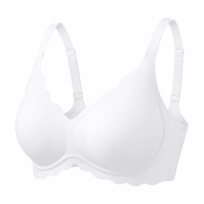 FemiFemme BH - SoftScallop Full Coverage B�jlefri BH - White