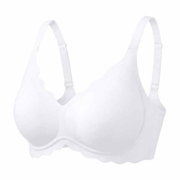 FemiFemme BH - SoftScallop Full Coverage B�jlefri BH - White